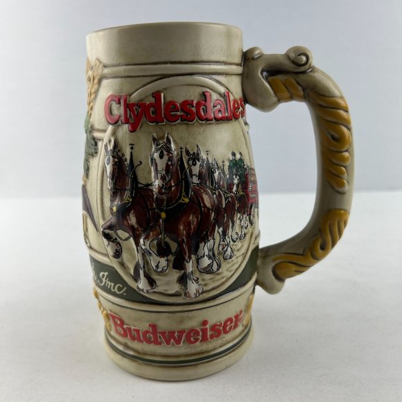 Budweiser Clydesdales Commemorative Promotional Beer Stein - Picture 4 of 6